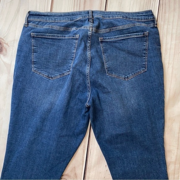 Old Navy High Rise Rockstar super skinny distressed jeans EUC - Picture 7 of 7